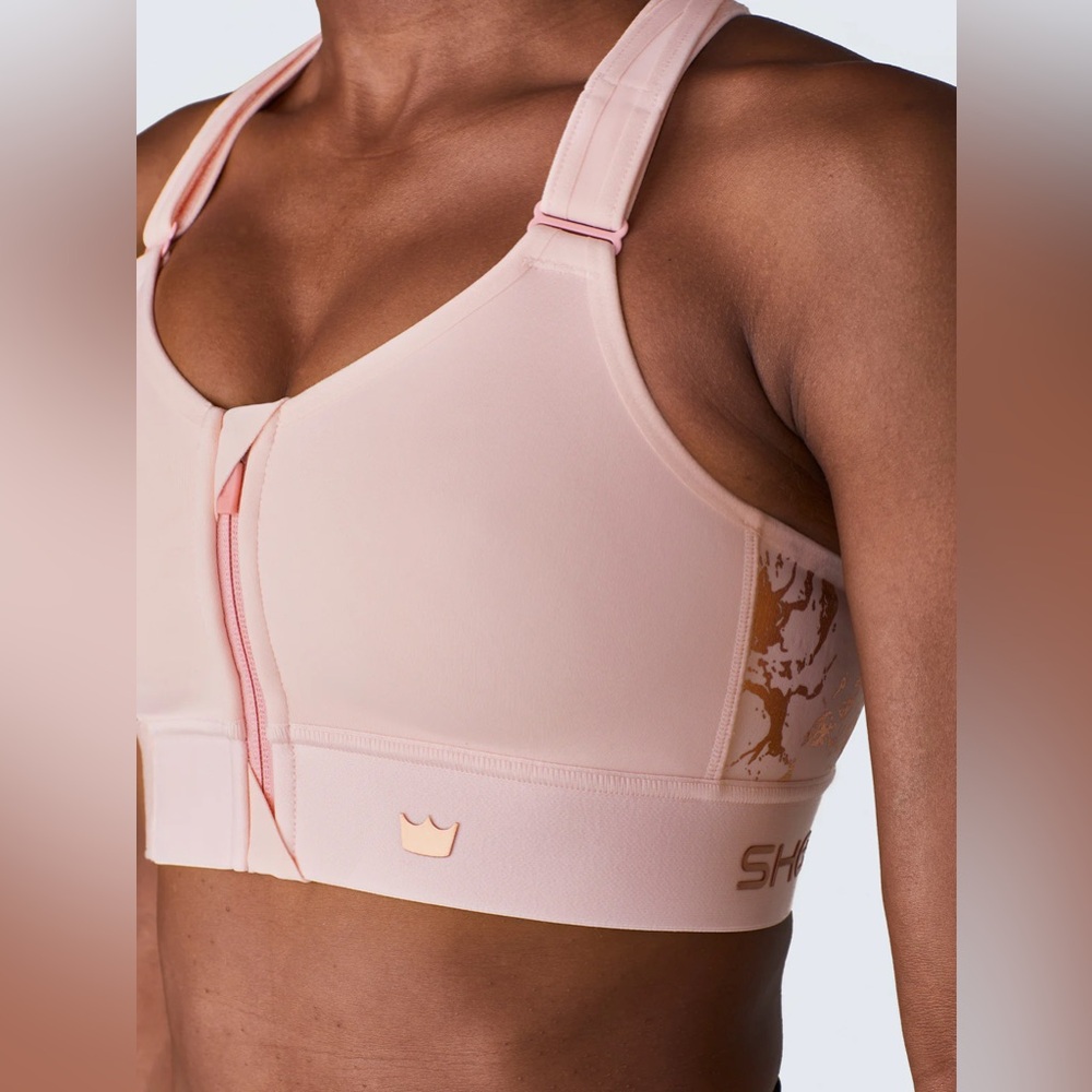 SHEFIT 5X pink flex sports bra NWT
